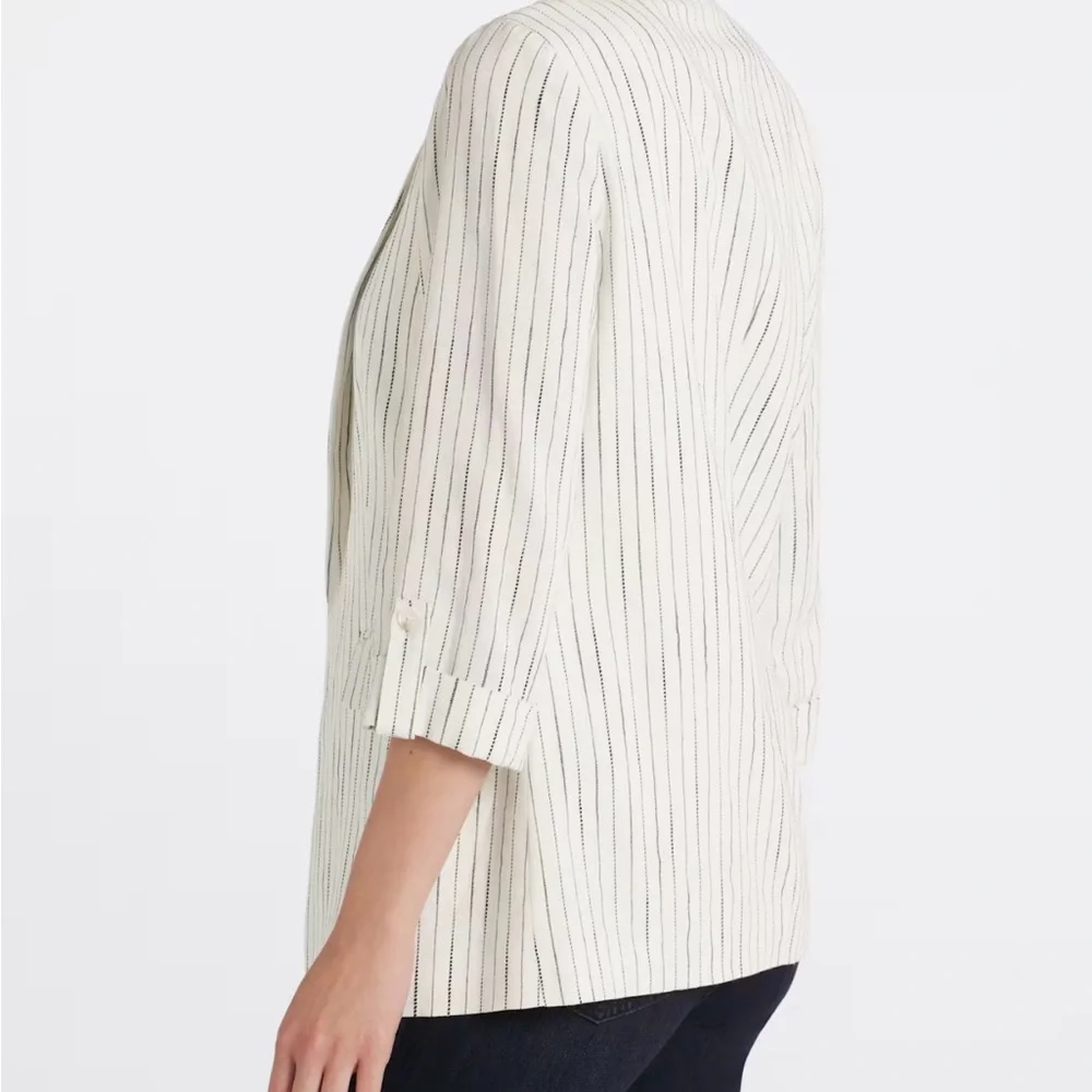 Boyfriend Linen Blend Blazer NWT